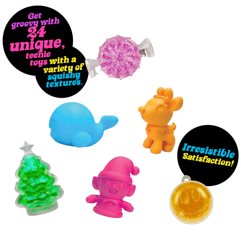 MerrySqueeze™ - Holiday Advent Calendar with 24 Fun Fidget Toys