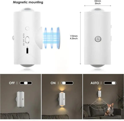 NightHalo™ Magnetic Motion Sensor Light – Beautiful Auto Lighting You Can Move Anywhere