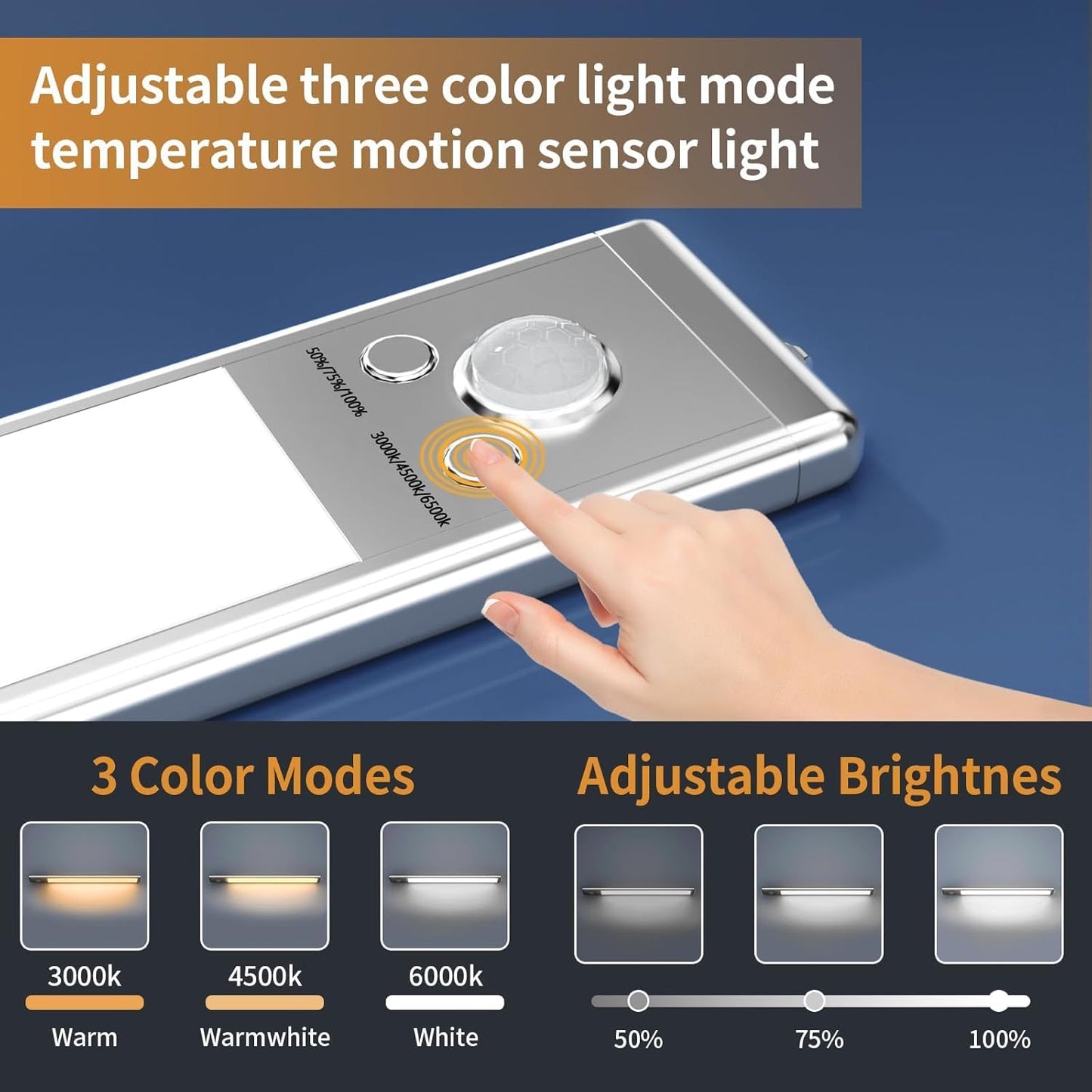 Glowvy™ Motion Sensor Light Bar - Rechargeable Illumination That Lights Up Life’s Dark Corners