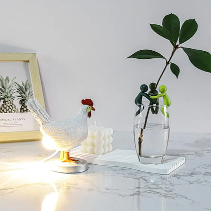 EggLit™ Chicken Lamp - Cute Desk Light That Instantly Adds Humor & Cozy Vibes