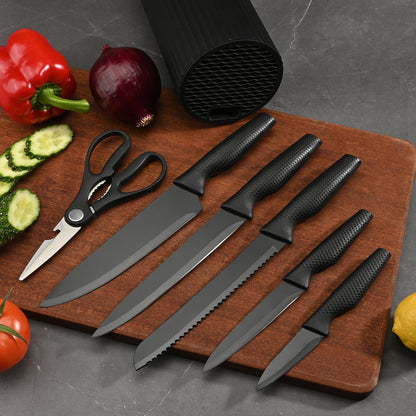 KuroEdge™ 7-Piece Japanese Knife Set - Razor-Sharp Precision & Sleek Minimalist Design