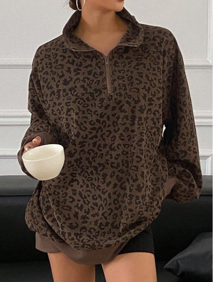 CozyWild™ Leopard Pullover
