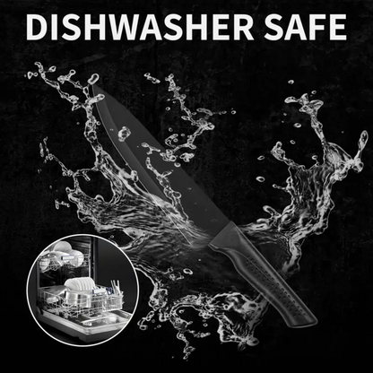 KuroEdge™ 7-Piece Japanese Knife Set - Razor-Sharp Precision & Sleek Minimalist Design