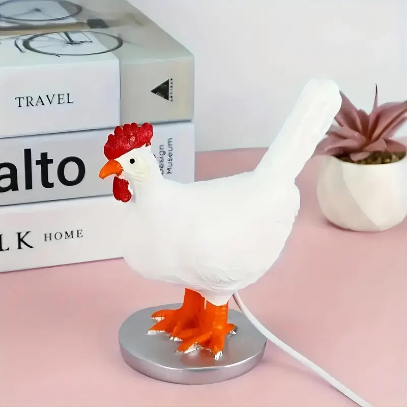 EggLit™ Chicken Lamp - Cute Desk Light That Instantly Adds Humor & Cozy Vibes