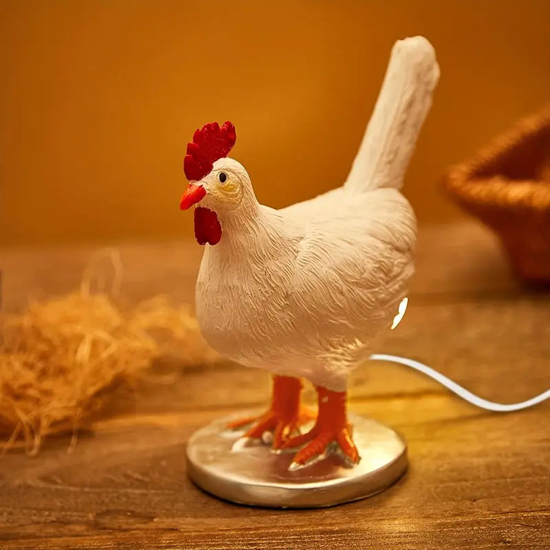 EggLit™ Chicken Lamp - Cute Desk Light That Instantly Adds Humor & Cozy Vibes