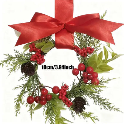 BerryBows™ Christmas Wreath Set - Instantly Transforms Your Home with Festive Charm