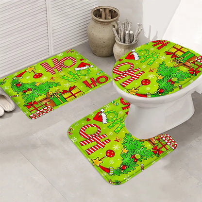 GrinchyBath™ Christmas Bathroom Makeover Set - Instantly Transforms Your Bathroom Into Holiday Fun